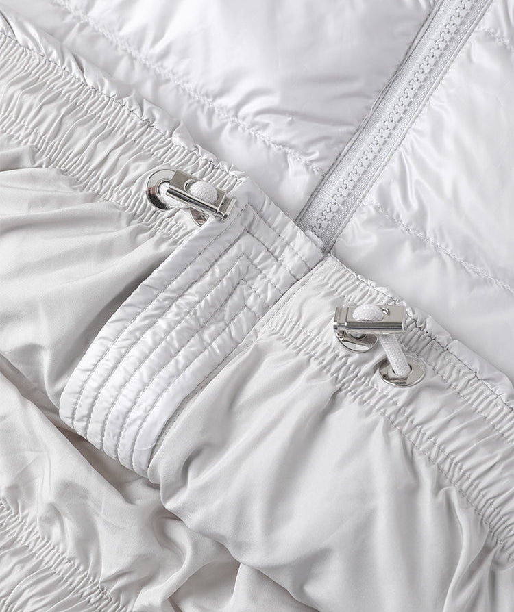 Kaşmir & Kaz Tüyü Dolgulu Kaban