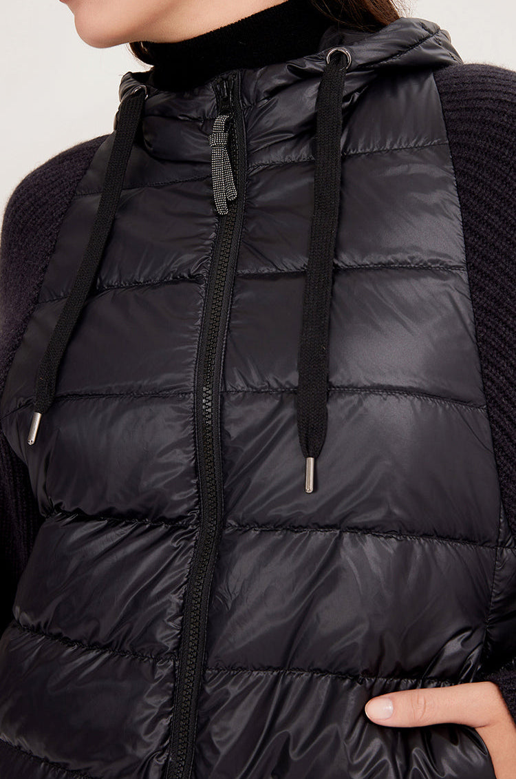 Kaşmir & Kaz Tüyü Dolgulu Kaban