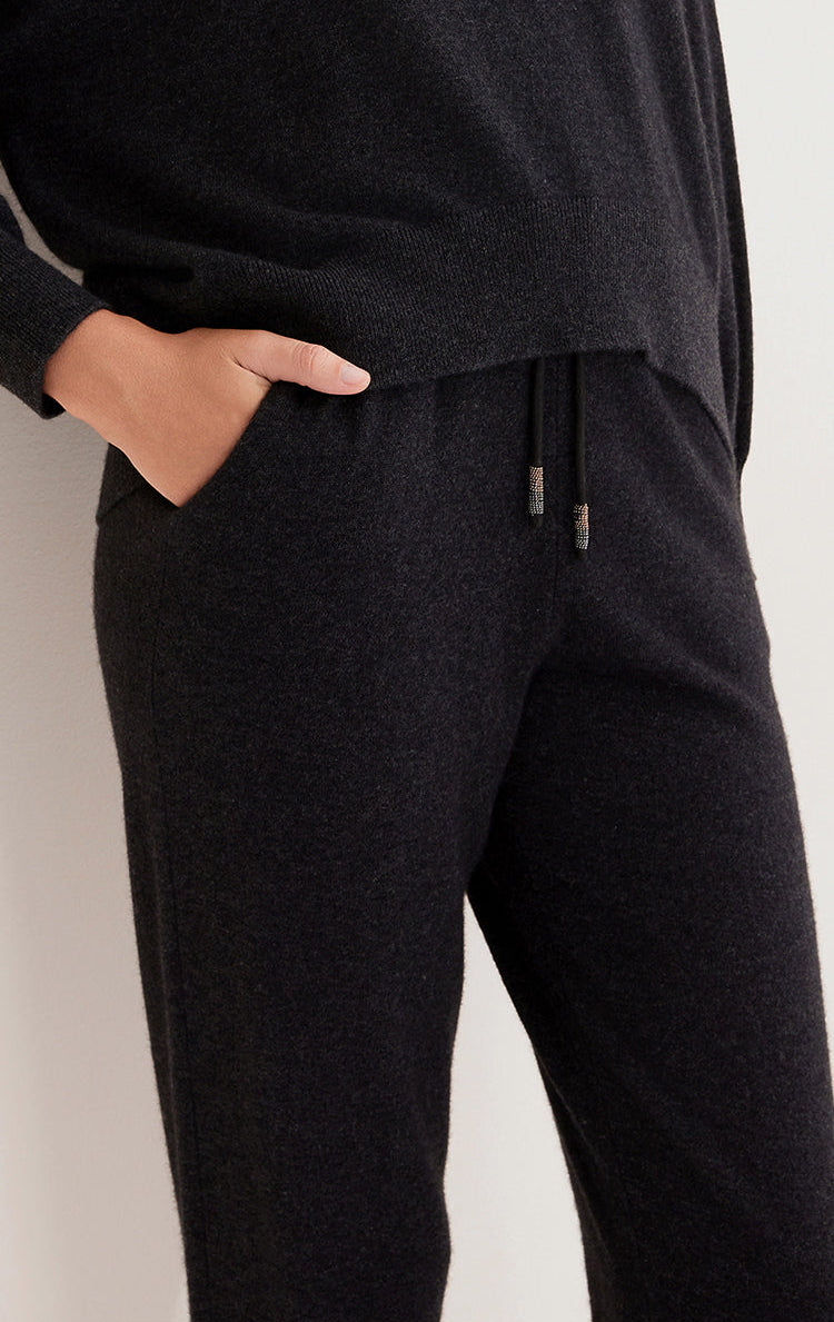 Saf Kaşmir Klasik Kesim Örgü Pantolon