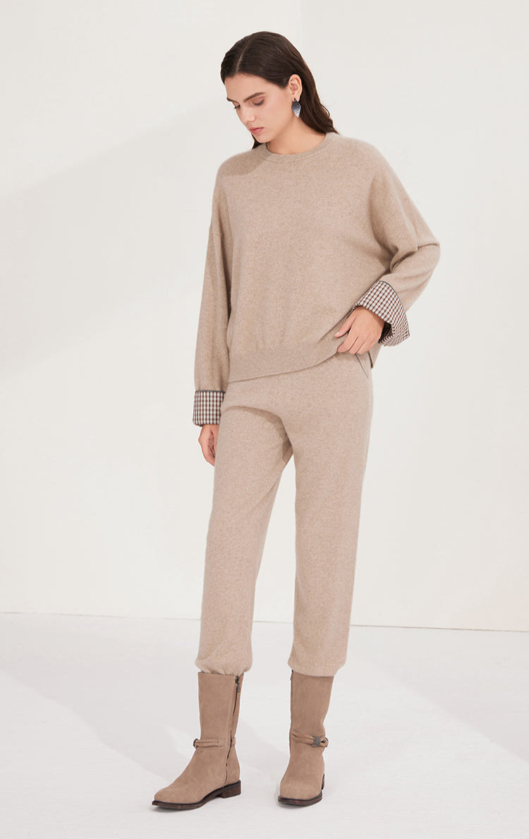 Saf Kaşmir Rahat Kesim Pantolon