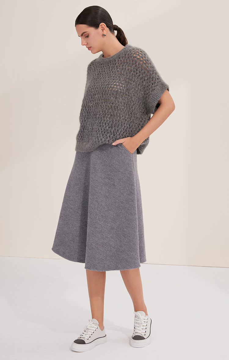 Saf Kaşmir Örgü Triko