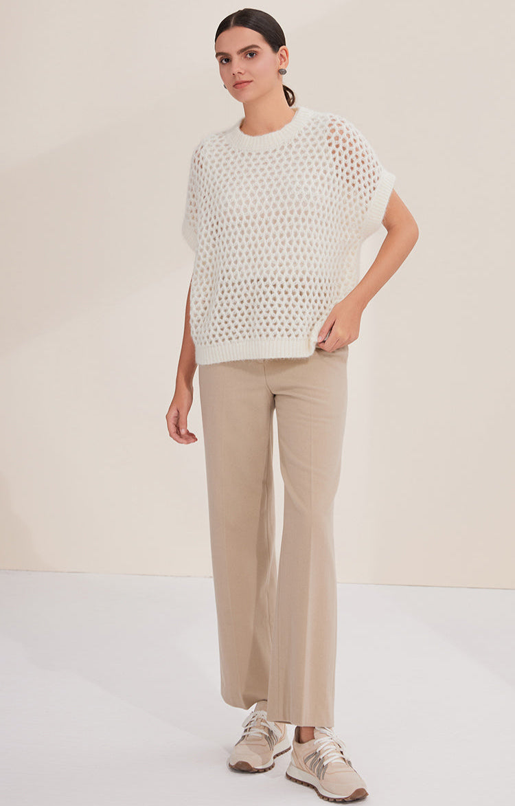 Saf Kaşmir Örgü Triko