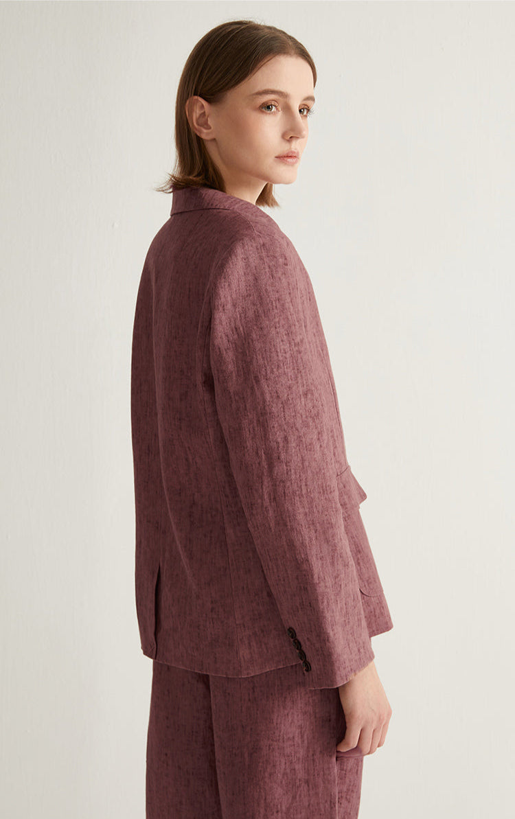 Keten Düğmeli Blazer