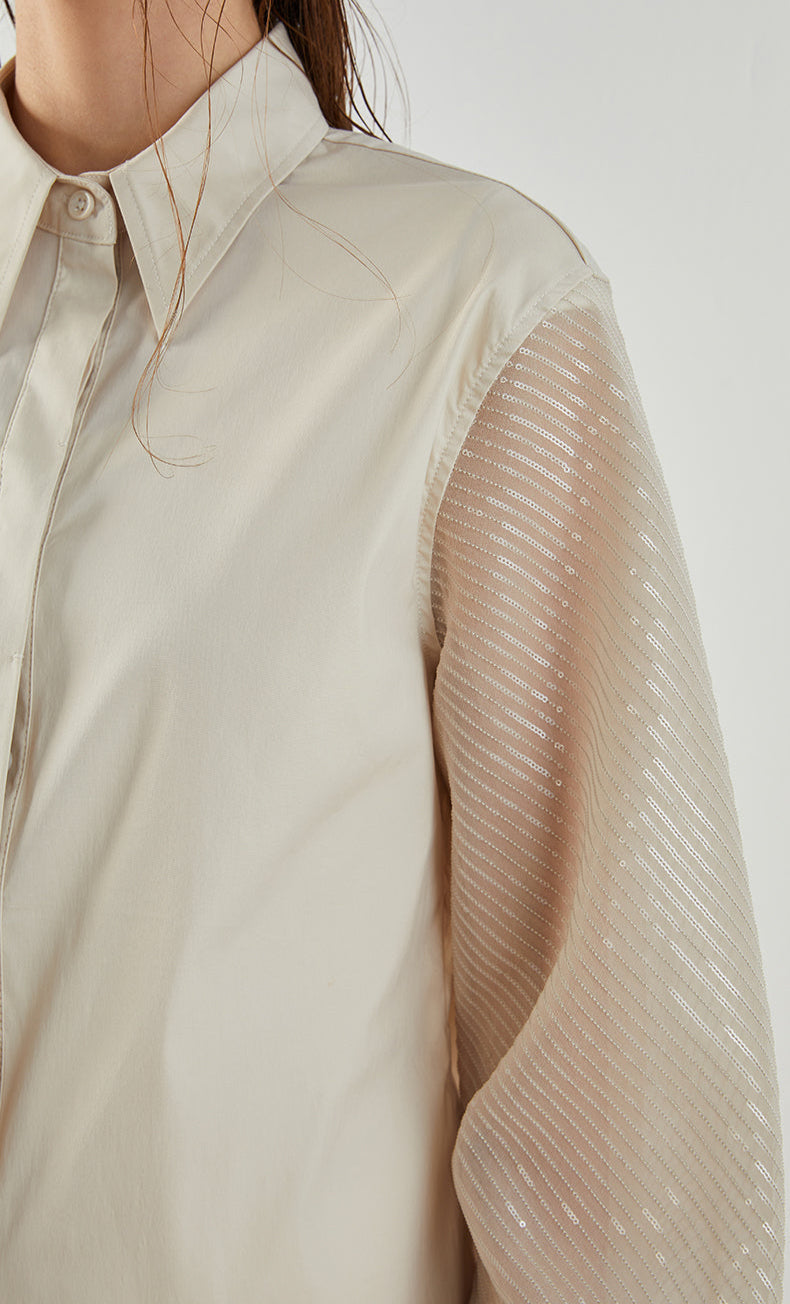 Pamuk Uzun Kollu Yaka Gömlek