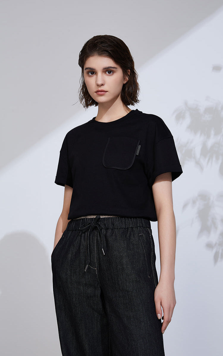 Keten İnce Dokulu Tişört