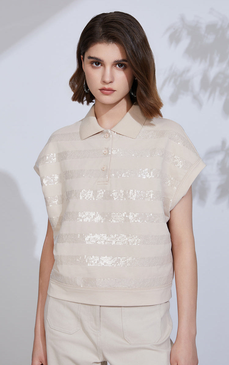 Pamuk Simli Çizgili Gömlek