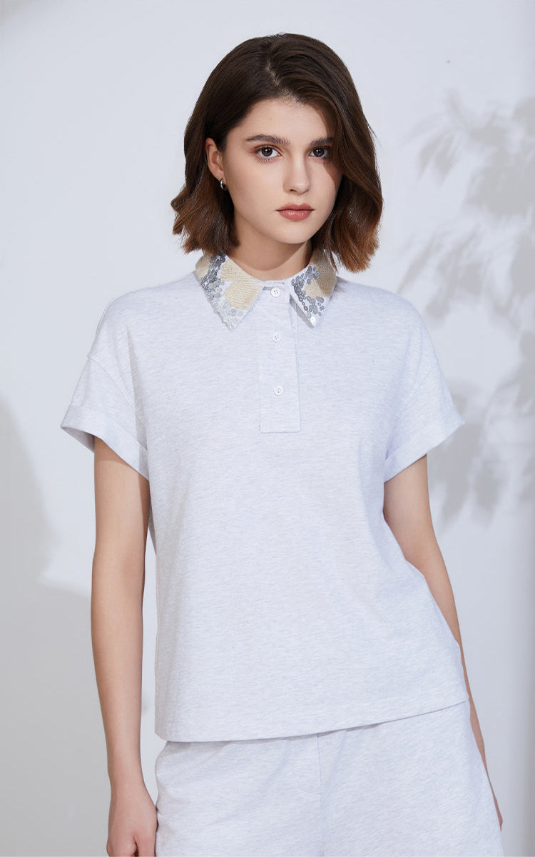 Pamuk Polo Yaka Tişört