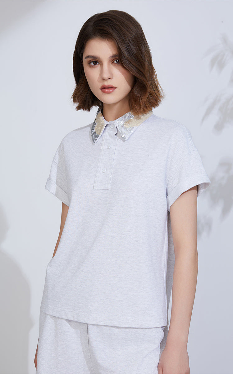 Pamuk Polo Yaka Tişört