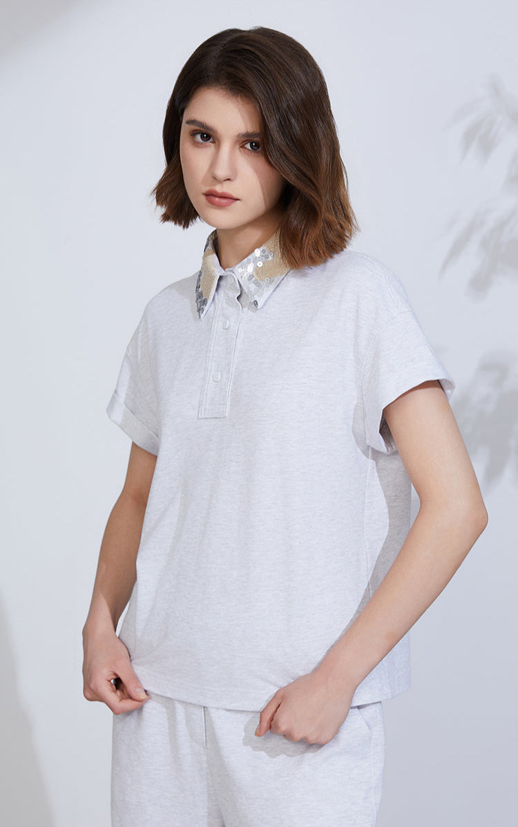 Pamuk Polo Yaka Tişört