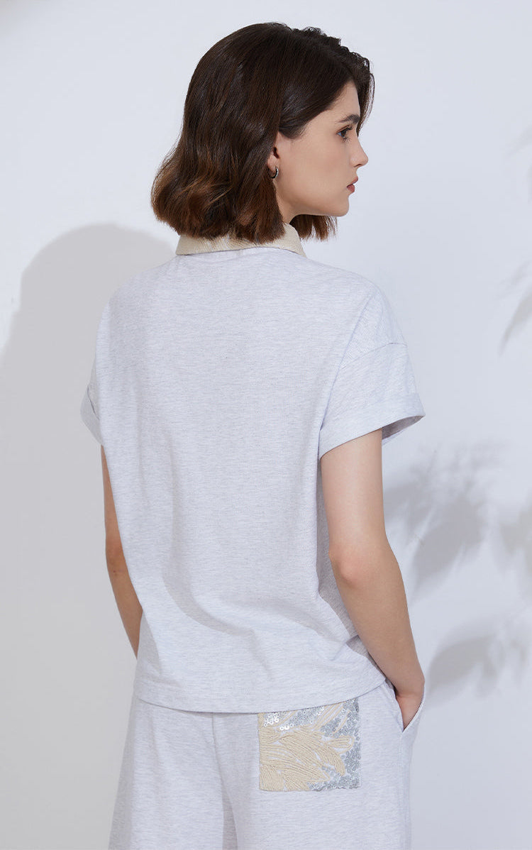 Pamuk Polo Yaka Tişört