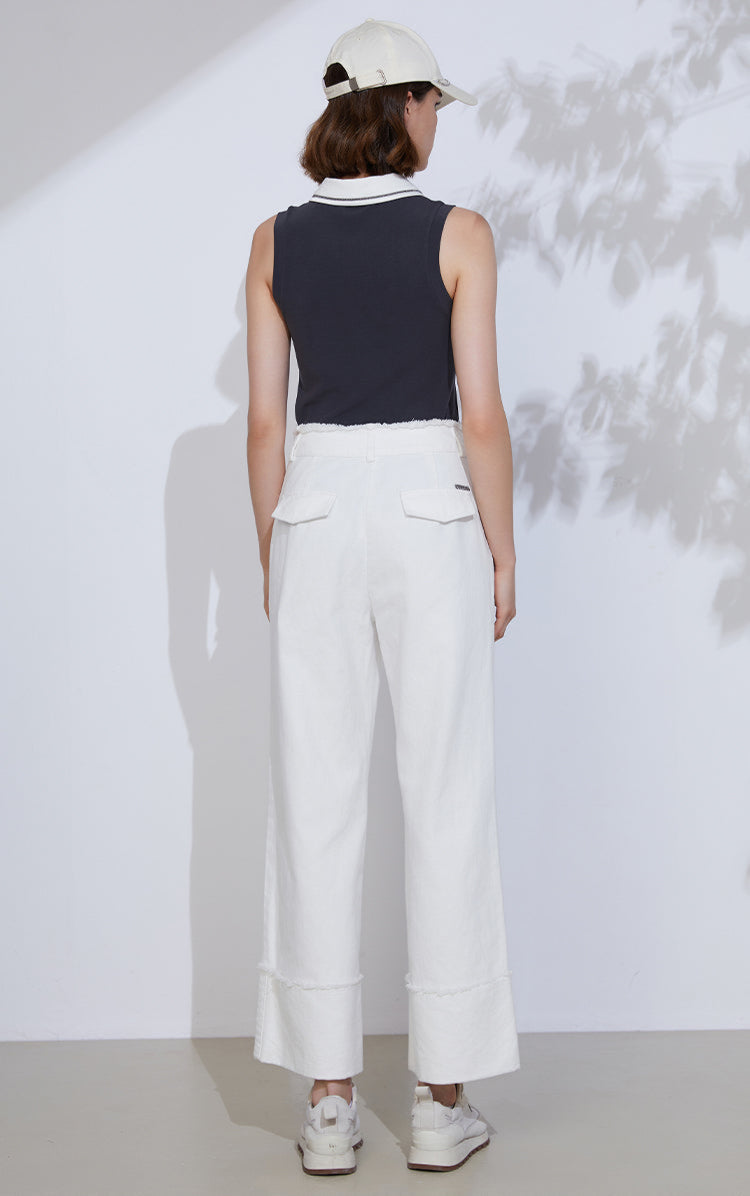 Pamuk Kolsuz Polo Tişört