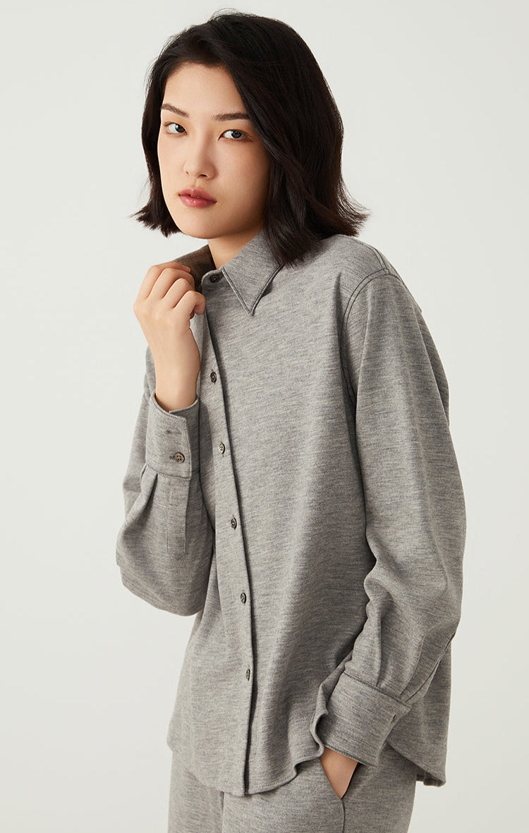 Avustralya Yünü Gömlek