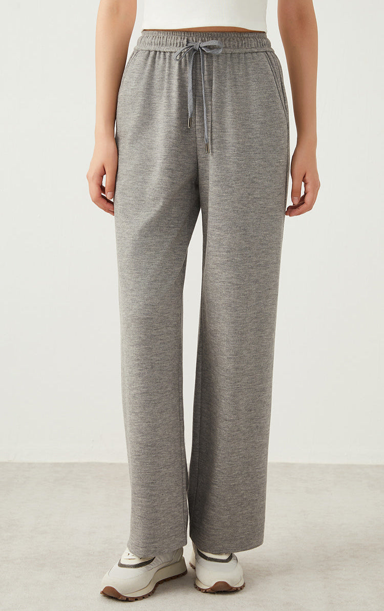 Avustralya Yünü Bol Paça Pantolon