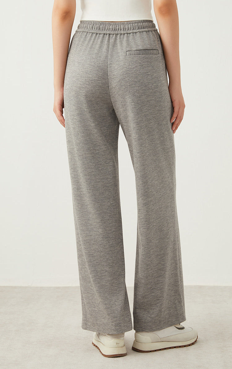 Avustralya Yünü Bol Paça Pantolon