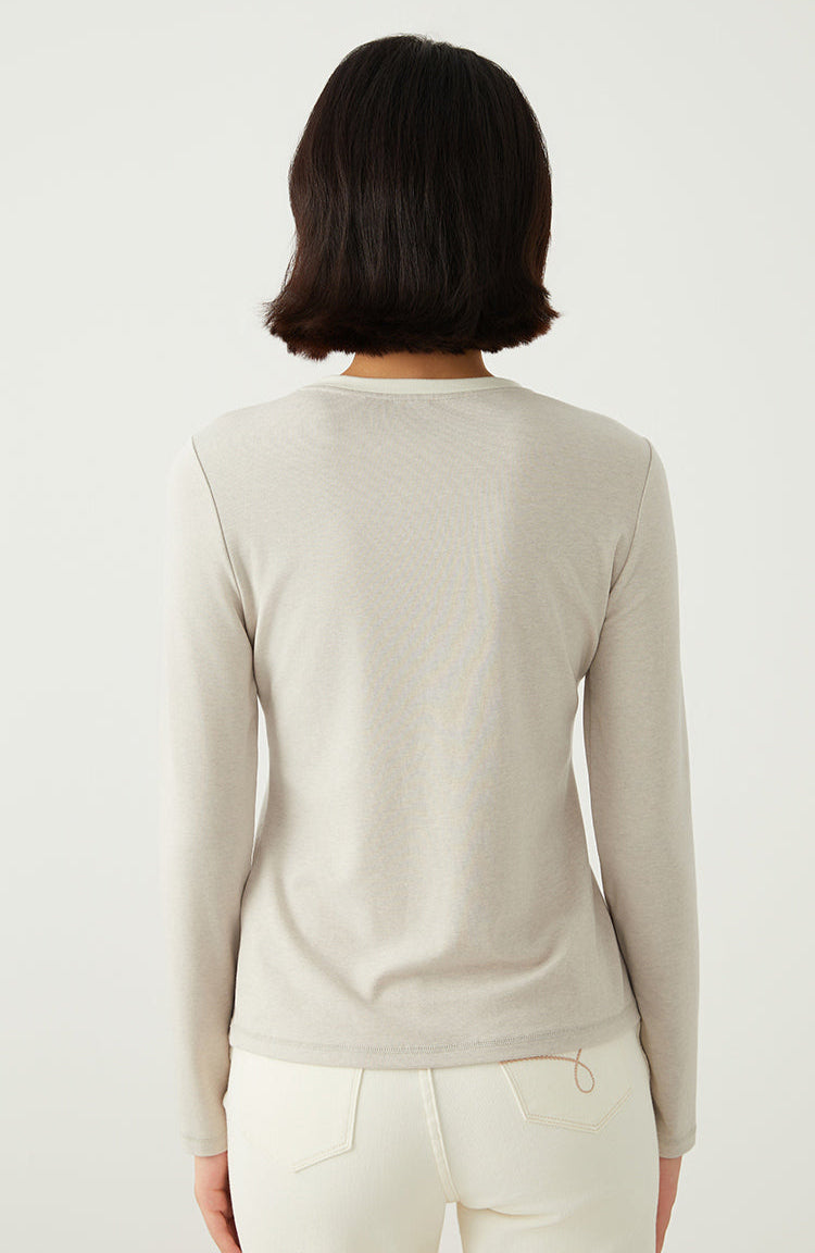 Keten & Yün Uzun Kollu Tişört