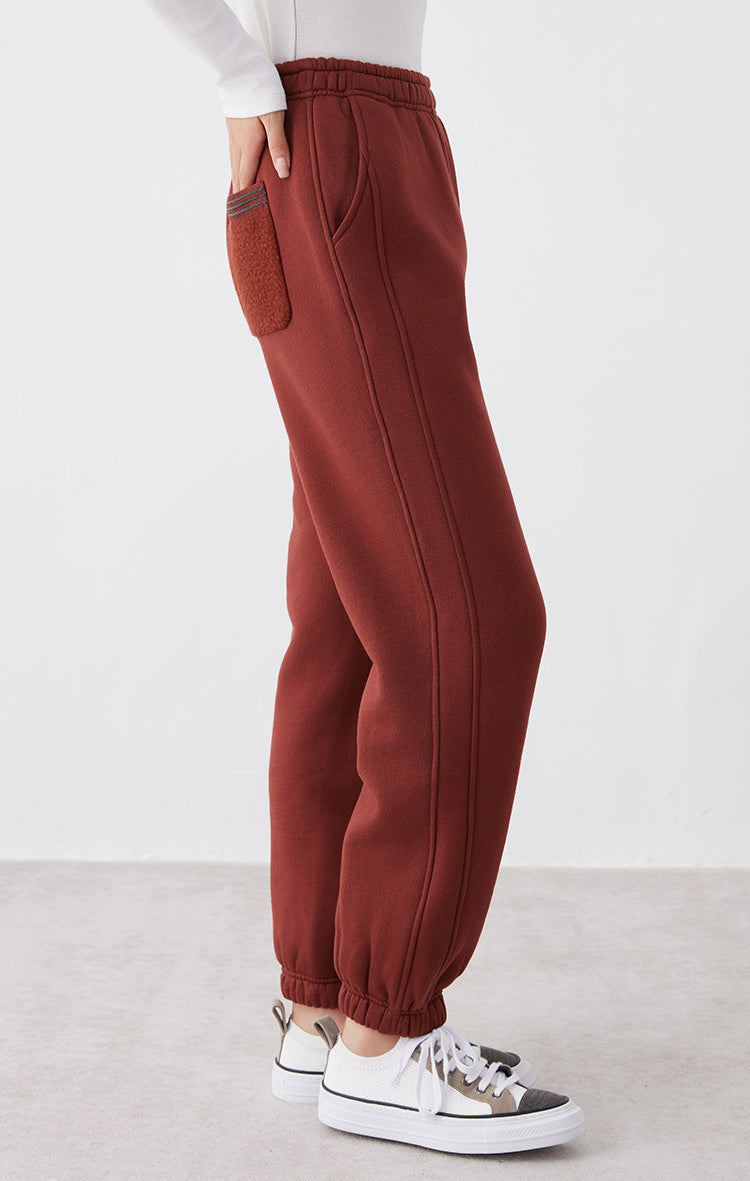 Pamuk & Yün Rahat Kesim Pantolon