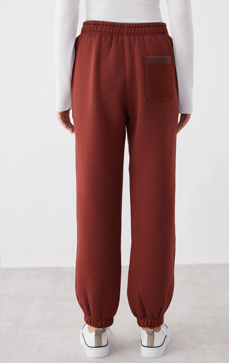 Pamuk & Yün Rahat Kesim Pantolon