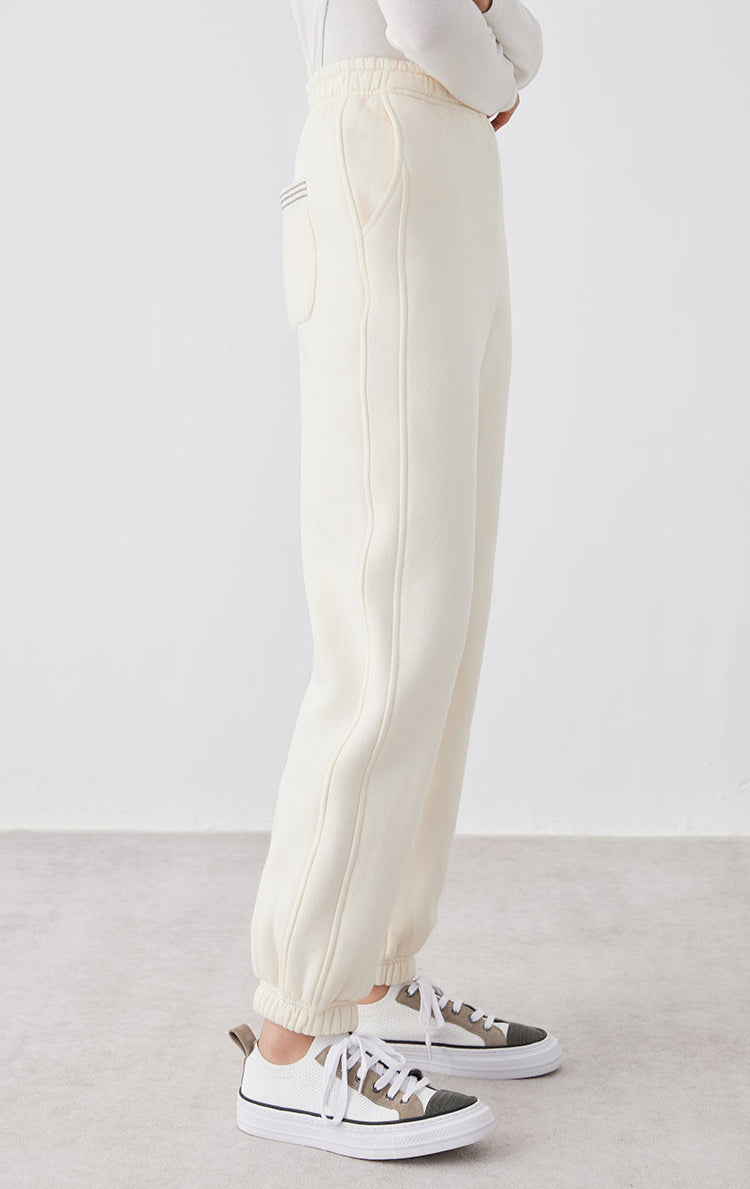 Pamuk & Yün Rahat Kesim Pantolon