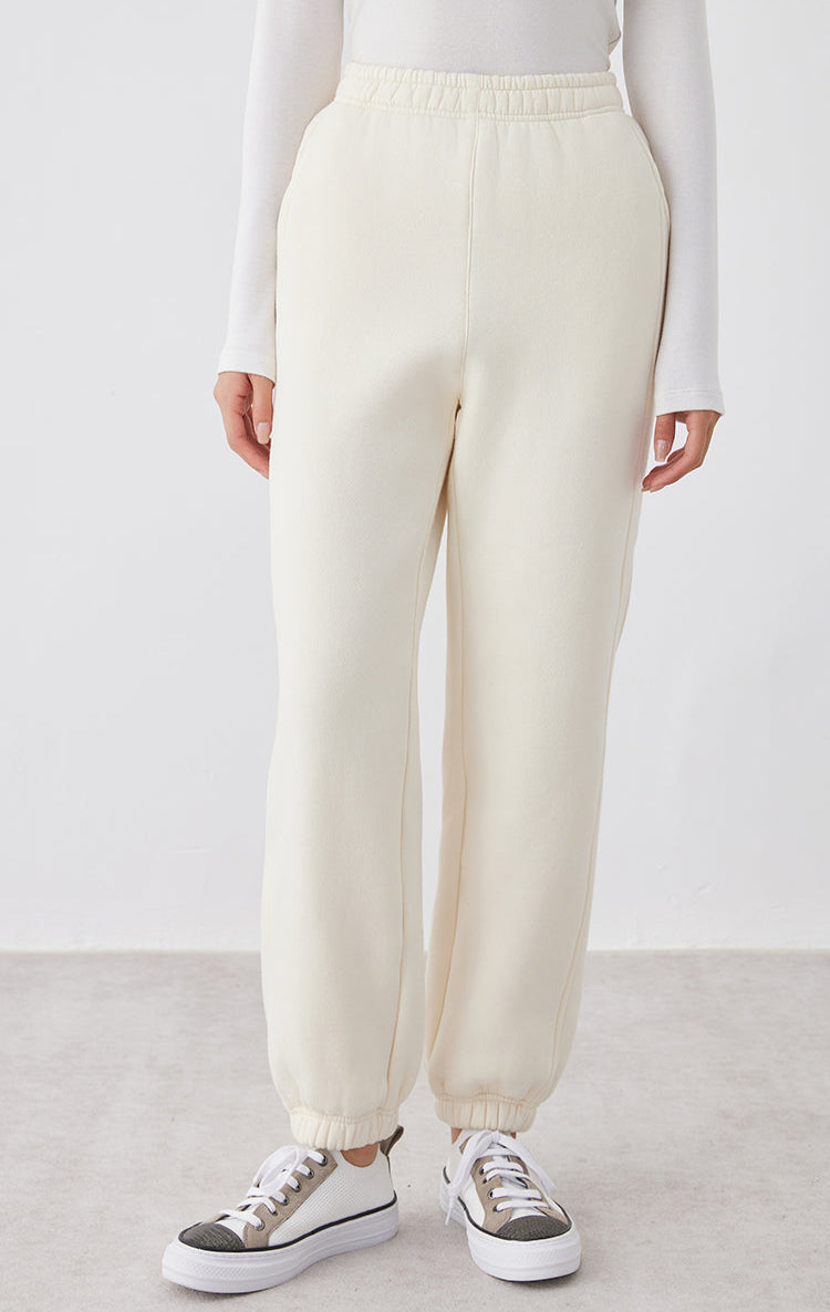 Pamuk & Yün Rahat Kesim Pantolon