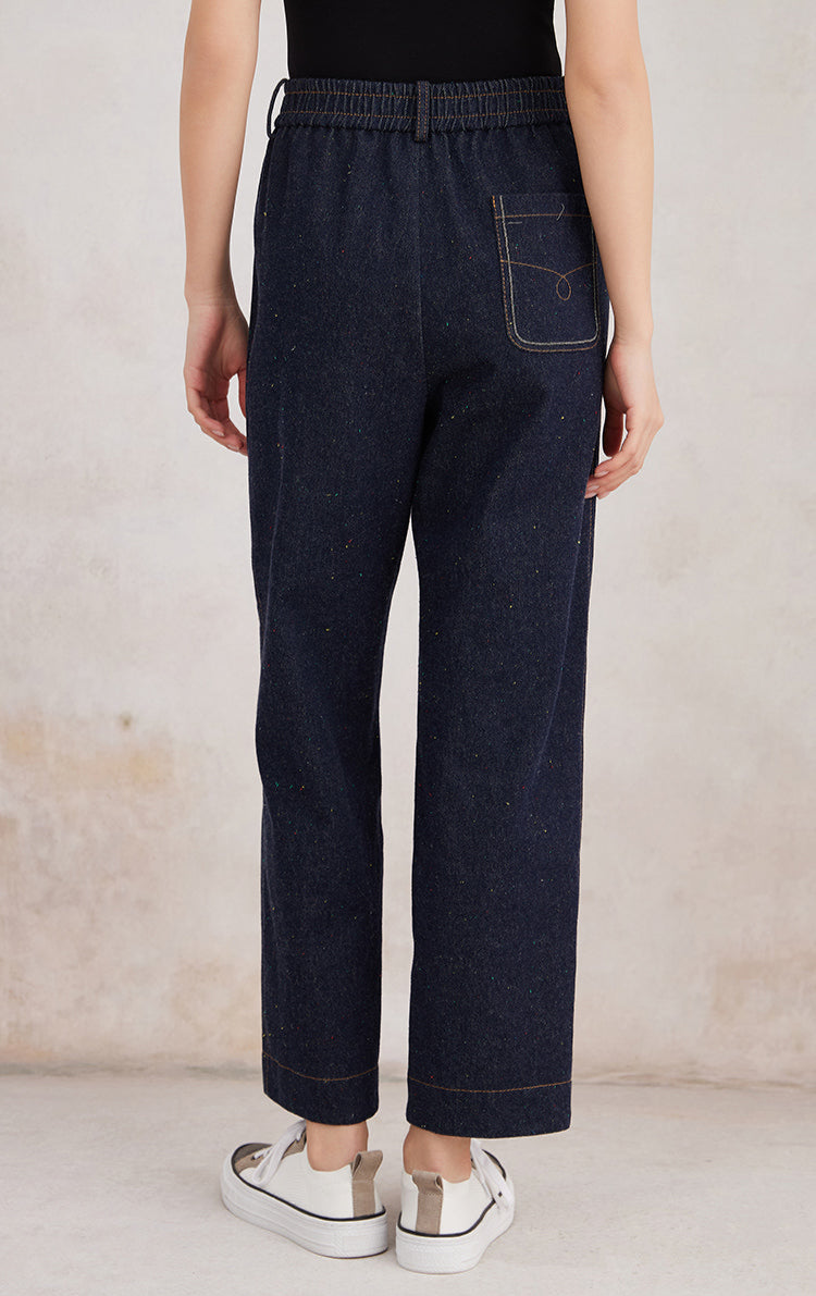 Pamuk Düz Paça Pantolon