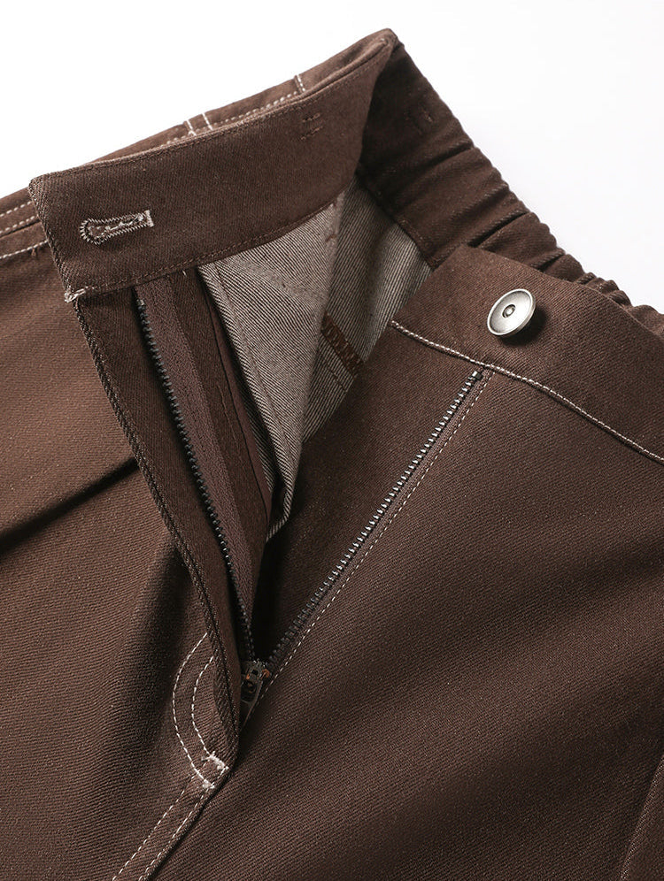 Pamuk Geniş Paça Pantolon