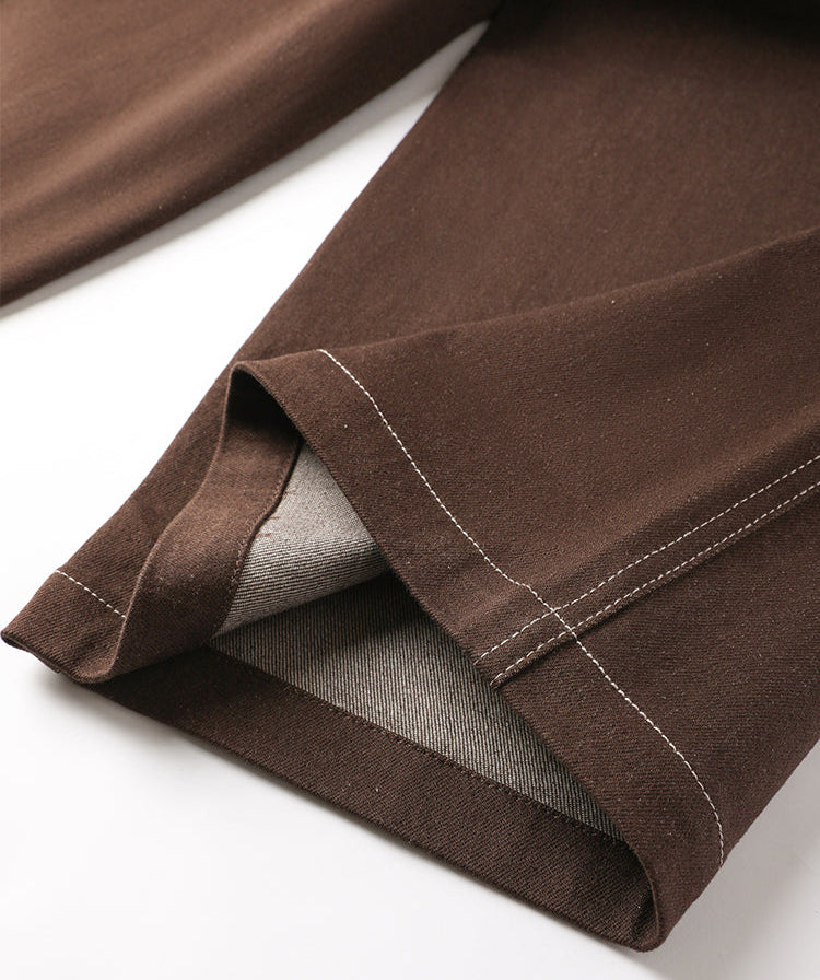 Pamuk Geniş Paça Pantolon