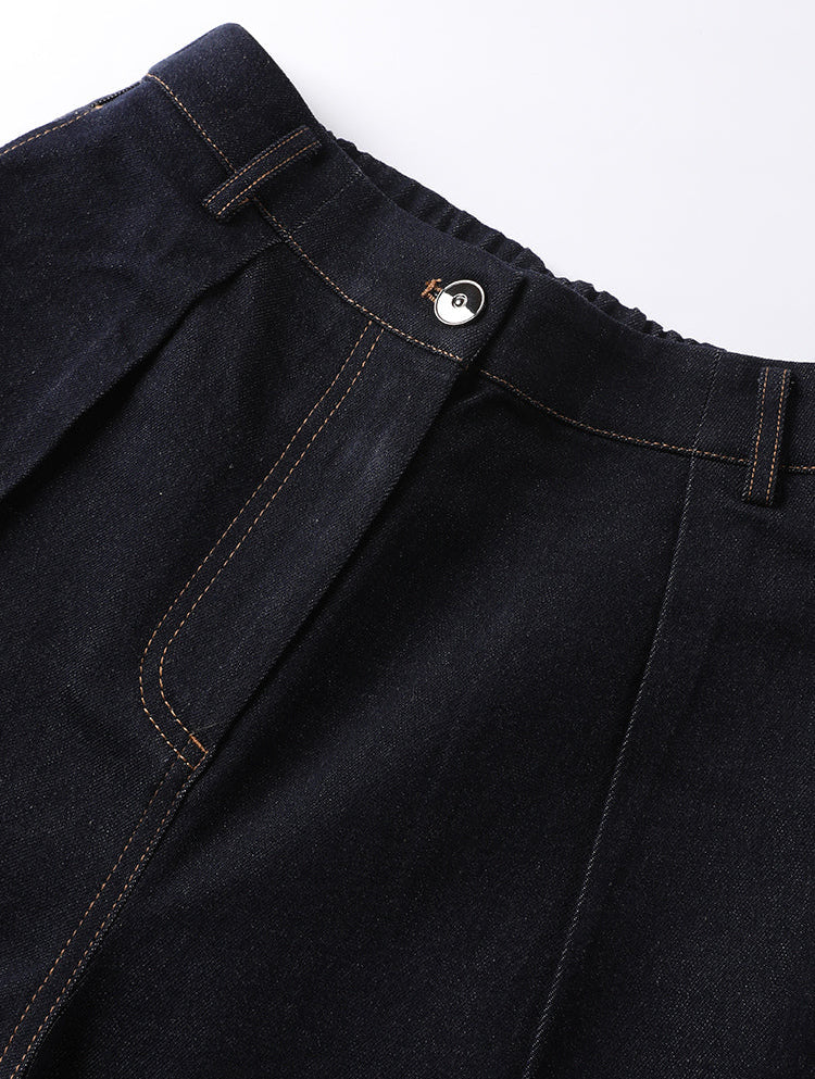 Pamuk Geniş Paça Pantolon