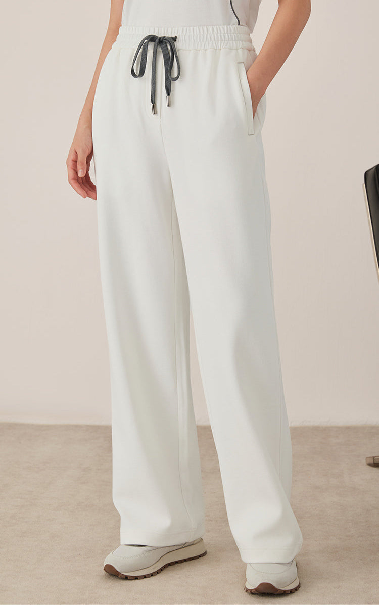 Pamuk Bol Paça Rahat Pantolon