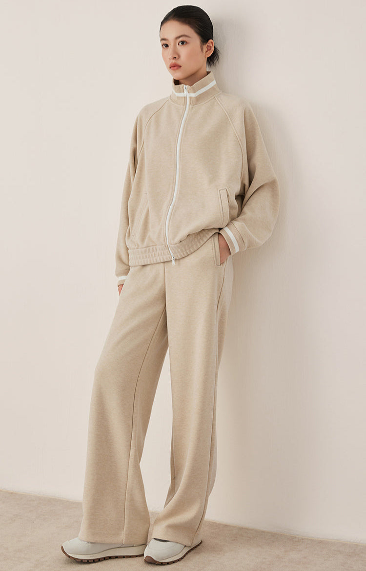 Pamuk Fermuarlı Spor Ceket