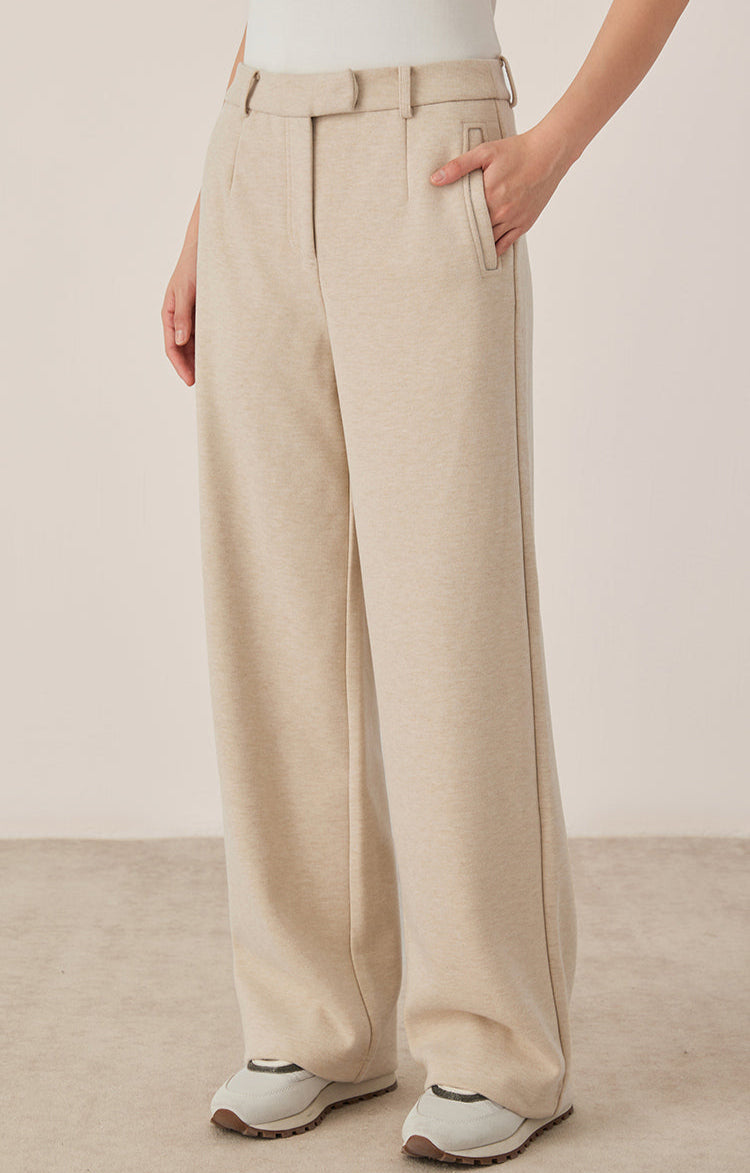 Pamuk Geniş Paça Pantolon