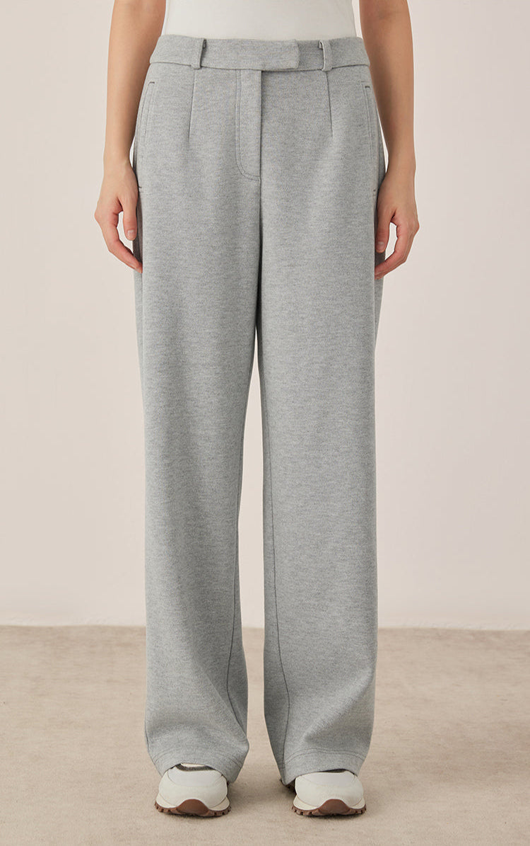 Pamuk Geniş Paça Pantolon