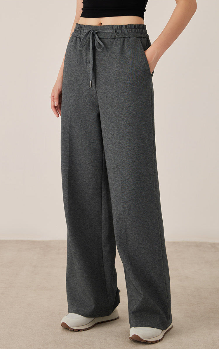 Pamuk Geniş Paçalı Pantolon