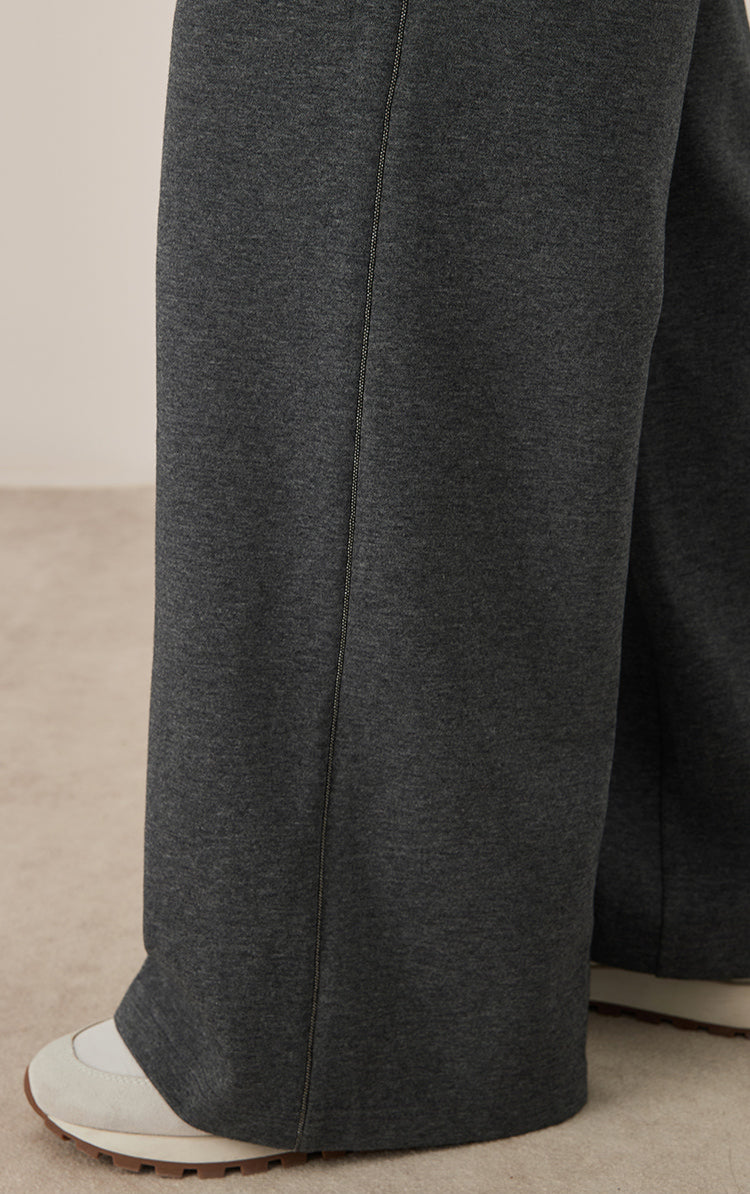 Pamuk Geniş Paçalı Pantolon