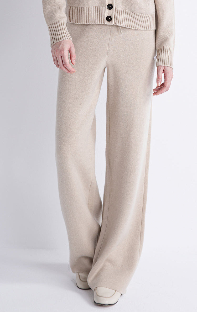 Saf Kaşmir Triko Pantolon