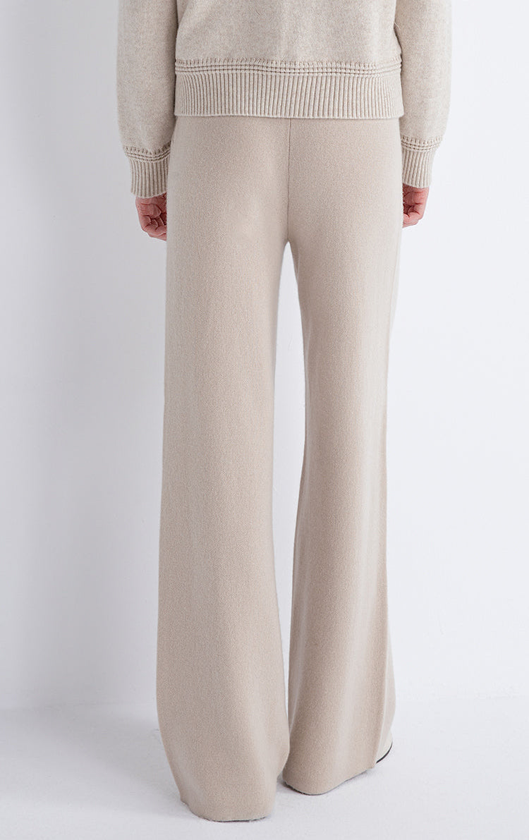 Saf Kaşmir Triko Pantolon