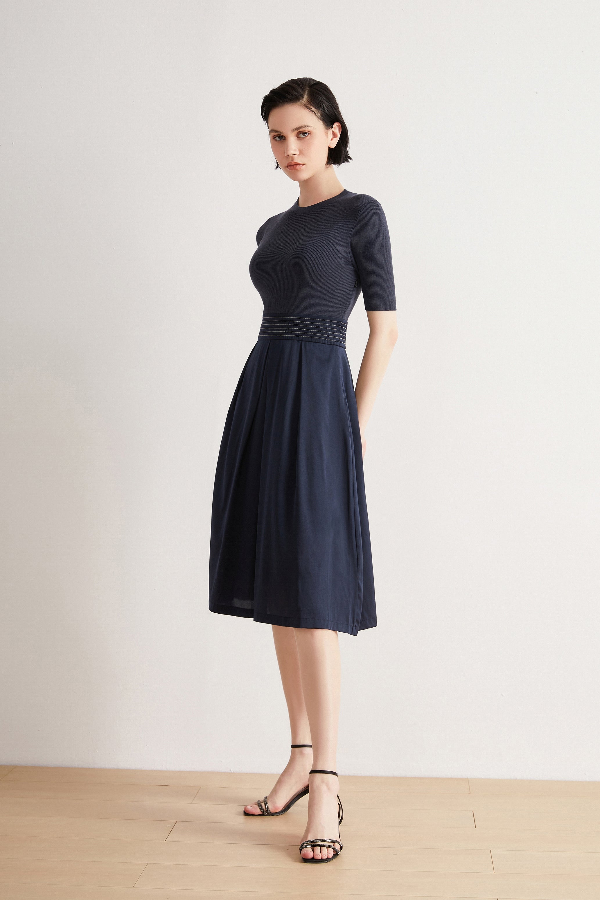 Yün & İpek Özel Kesim Elbise